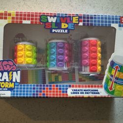 New In Box Brain Storm Swivel Slide Puzzle