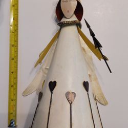 Metal Angel Decorative Candle Holder