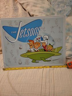The Jetsons Tin Metal Sign