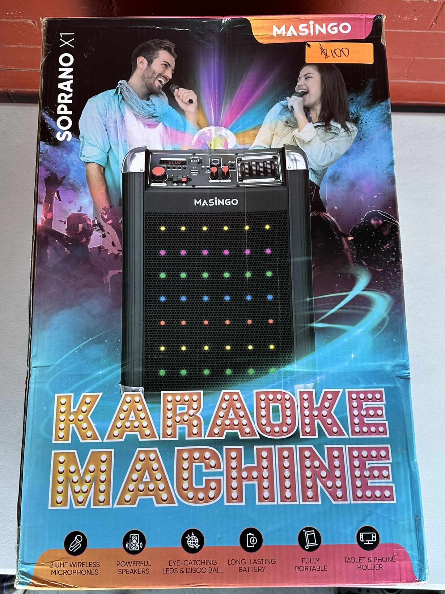 KARAOKE MACHINE SOPRANO X1