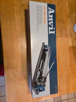 Anvil 14” Ceramic & Porcelain Tile Cutter – New
