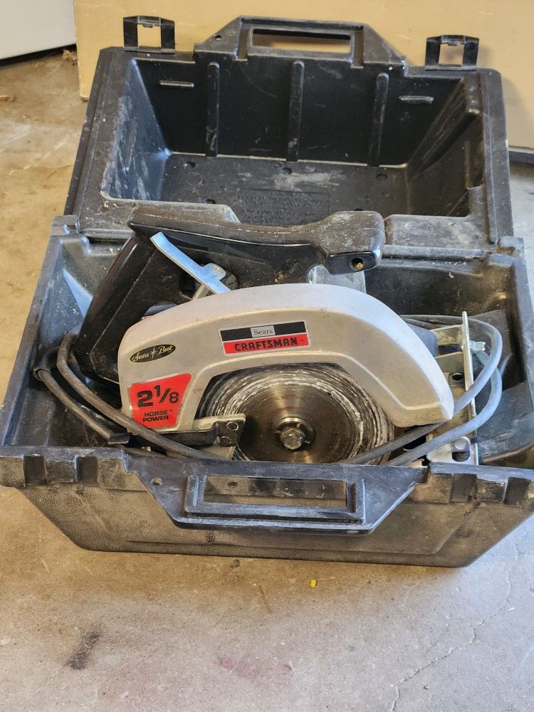 Craftsman Skill Saw. 45.00