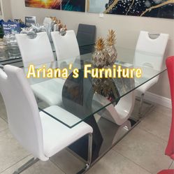 New Dining Table Set 71x35