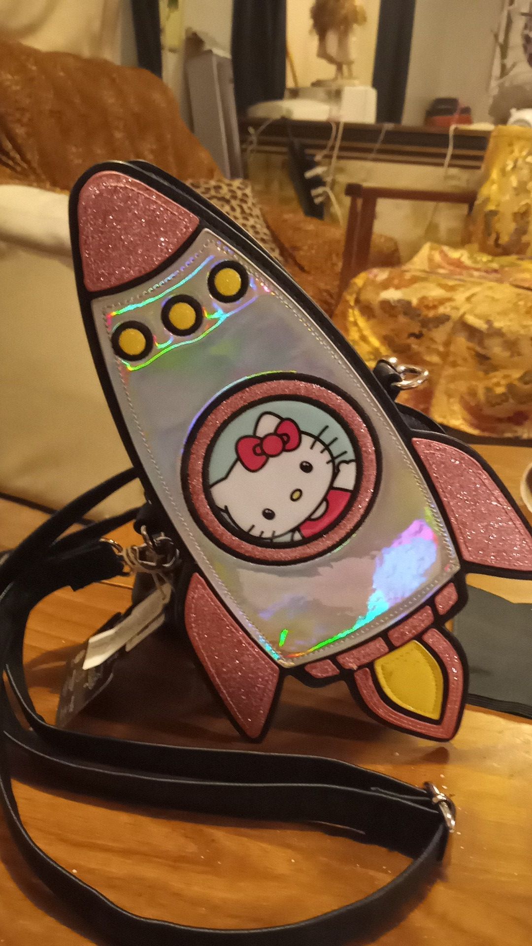 Hello Kitty Spaceship Crossbody Purse