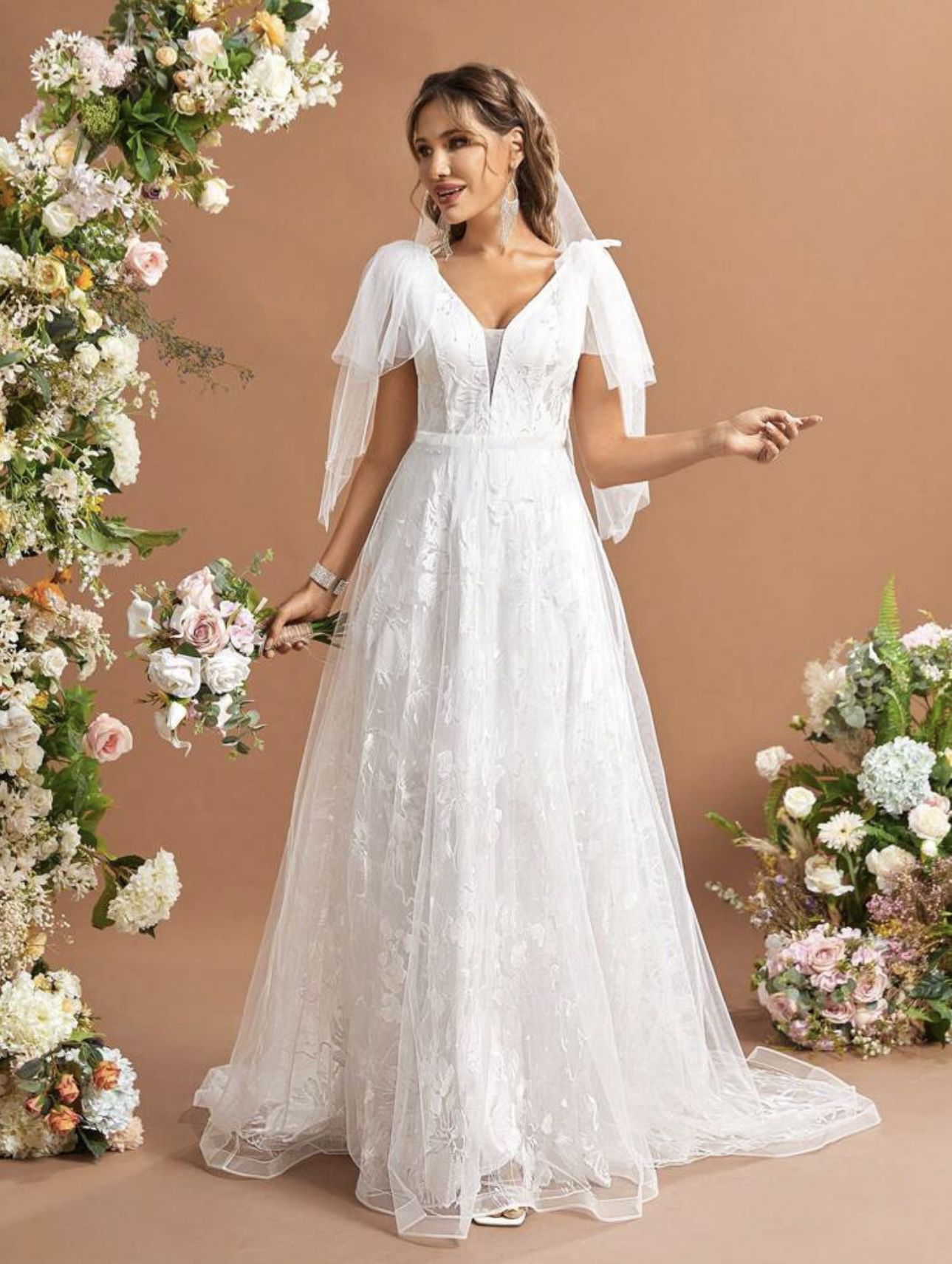 Brand New Fairy wedding Dress