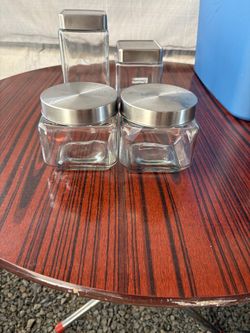 Glass jars