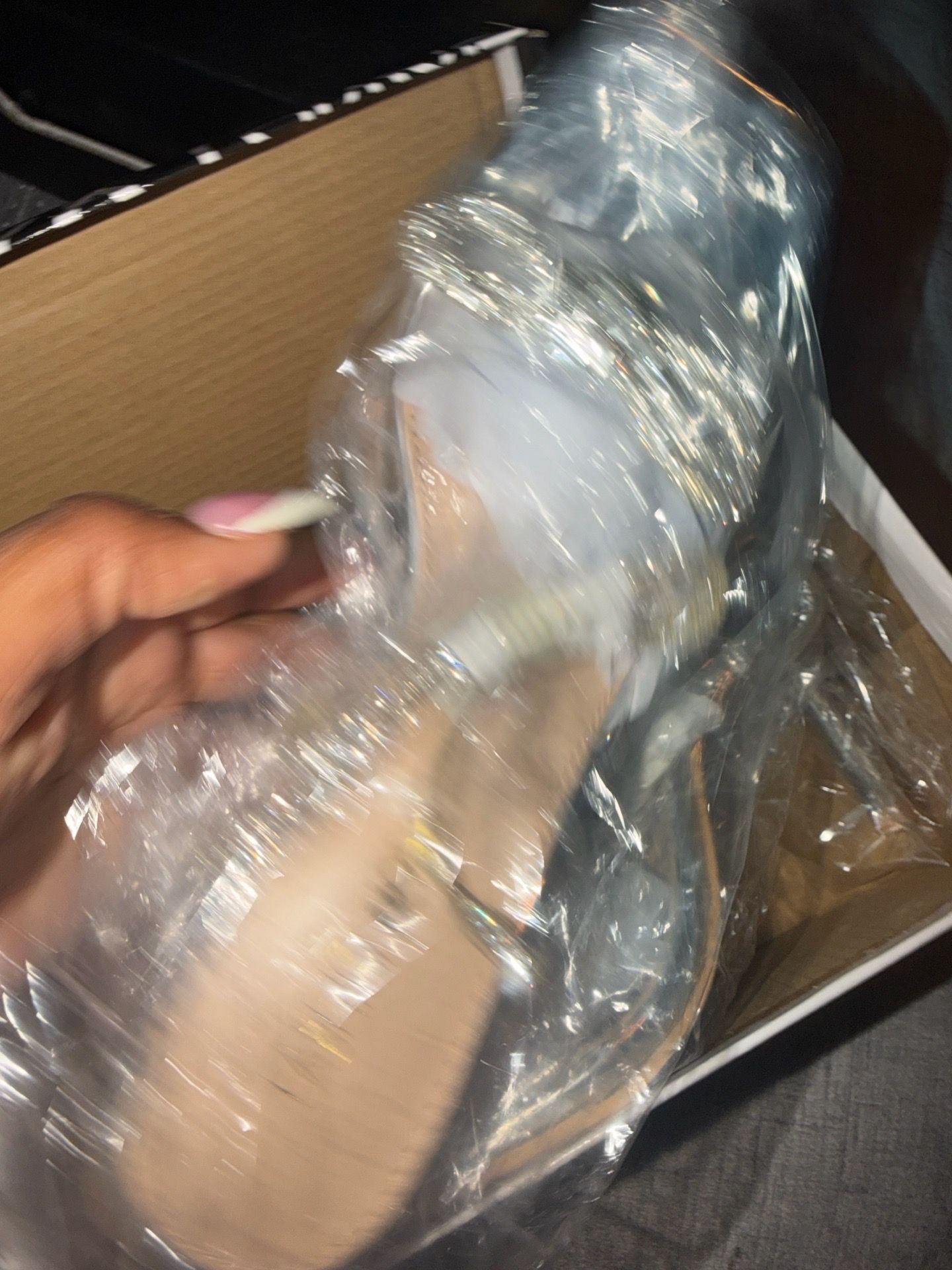 Clear heels $12.00 NEW!! Fashion Nove size 8