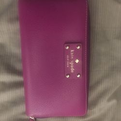 New Kate spade New York leather wallet only $45