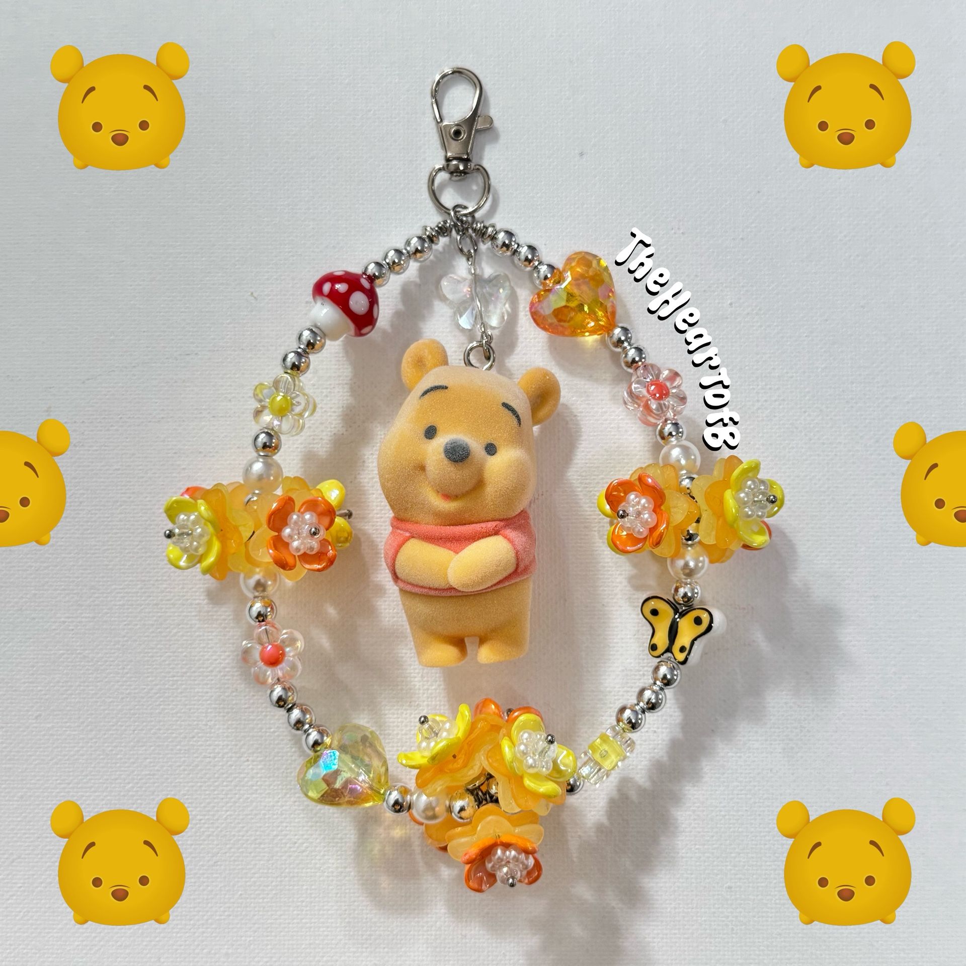 Winnie the Pooh Keychain/Bag Charm