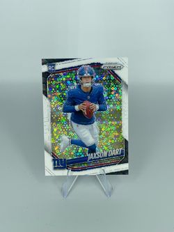 2025 Panini Prizm Jaxson Dart Rookie RC #332 Disco – Giants