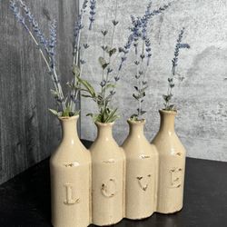 Vase With Flowers Farmhouse 