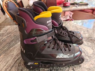 Bauer Fitness 3 F3 Roller Blades Adult Size 10 Inline Skates Super Light