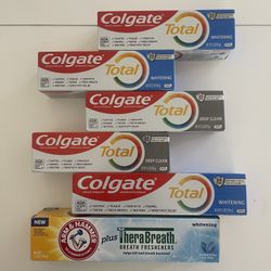Toothpaste bundle (6) for $5