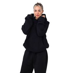Comfrt Signature Fit Bundle Hoodie and Sweatpants Set Onyx Black