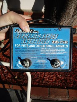 Electric Fence Energizer