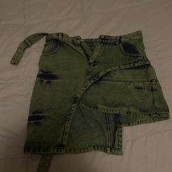 denim skirt from fashion nova