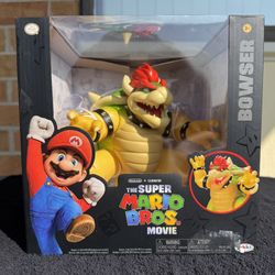 NEW 7” Bowser Figure w/ Breathing Effect