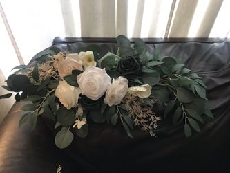 Flowers Sage And White