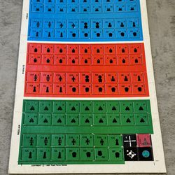 Starfire II Task Force Games 1980 - Unpunched Counter Sheet