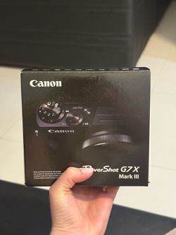 Camera Canon G7 Mark iii