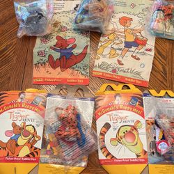Winnie the Pooh And Tiger Movie McDonalds Toys
