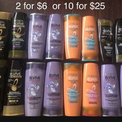 Loreal Shampoo& Conditioner 2 For $6 or 10 for $25
