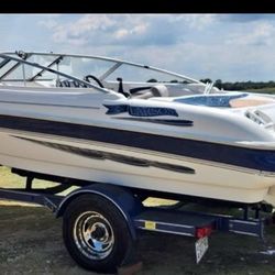 1998 Larson Bowrider Boat