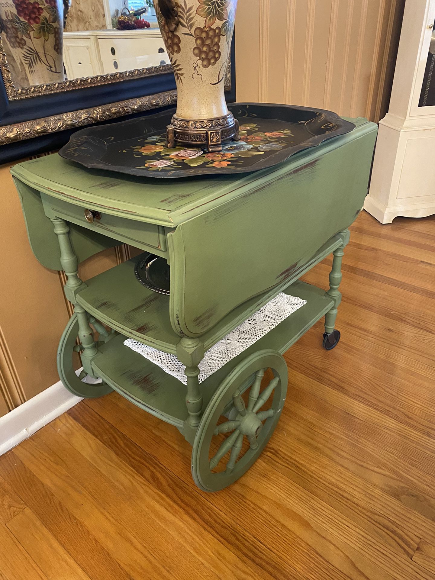 Serving cart great for coffee or goodies