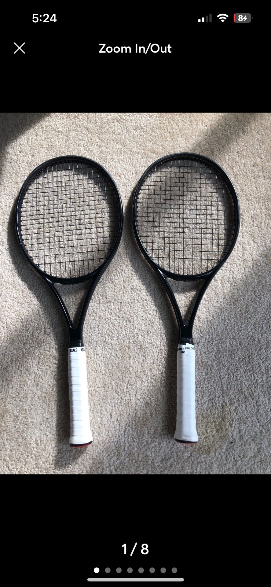 Wilson Pro Staff Six one V13 4 3/8” Racket 