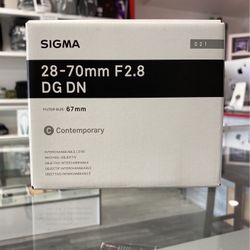 Sigma 28-70mm F2.8 Lens For Sony🙌Sale! Ends 11/17
