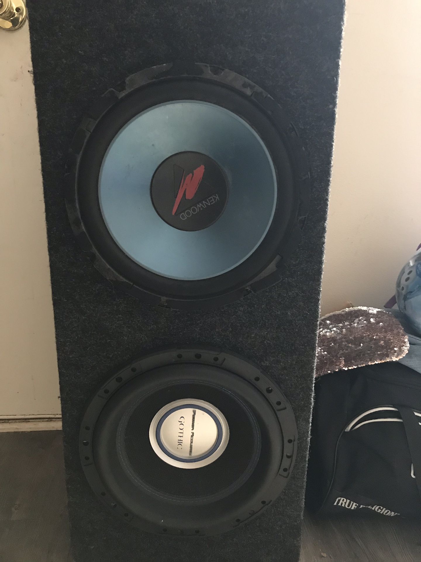 2 12” Subs with Box