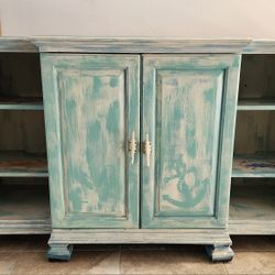 Bassett Custom Painted Coastal Credenza