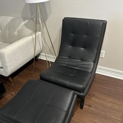 Chair and Ottoman