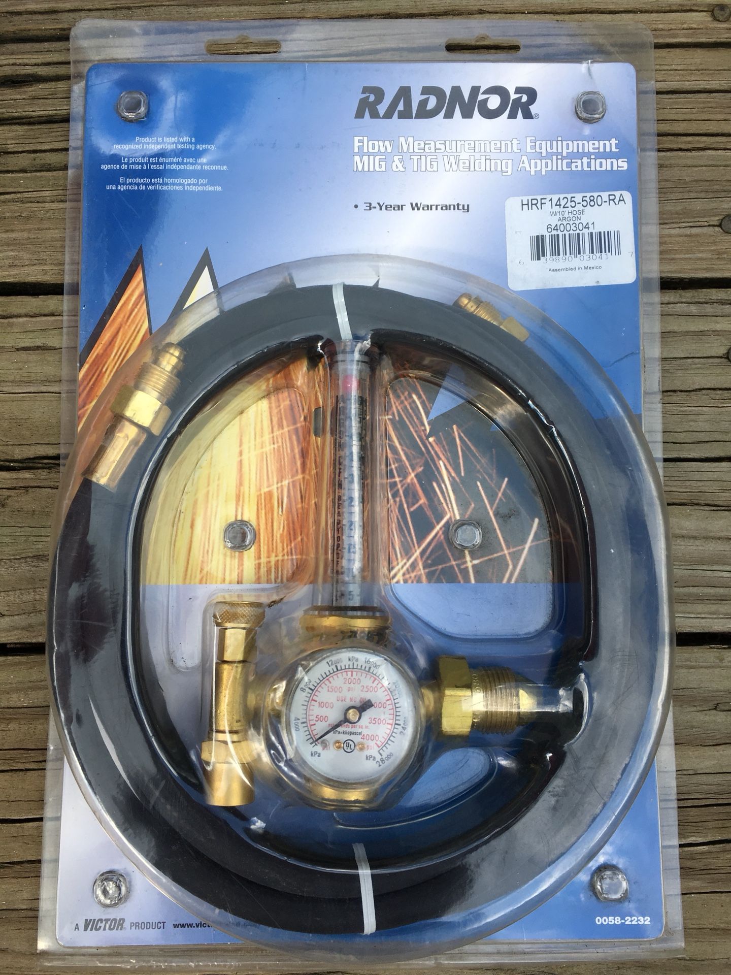 NEW! RADNOR Flow and Measurement Equipment 10’ hose