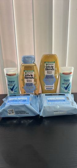 Garnier Whole Blends, Neutrogena Wipes, and Degree Deodorant Bundle