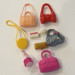 Barbie doll Purses Lot