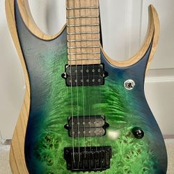 Ibanez Iron Label RGDIX6MPB - Surreal Blue Burst