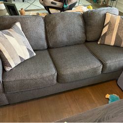 Couch, love seat, chair
