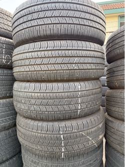 🚀☎️🇺🇸255/60/ar18 Goodyear las 4 llantas por $170