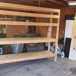 Heavy Duty Garage Shelves