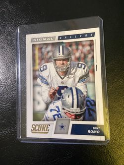 2017 Panini Score No.2 Tony Romo