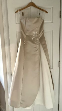 Scott McClintock Beige Wedding / Prom Dress Size 6