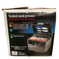 SentrySafe Waterproof Fire-Resistant Document Safe Chest w/ Keys
