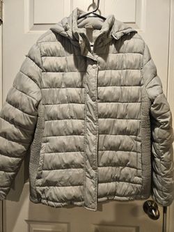 Women's Grey Coat Xl 