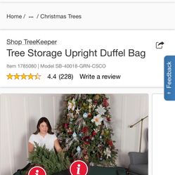 Tree Storage Upright Duffel Bag Item 1785080 | Model SB-40018-GRN-CSCO 