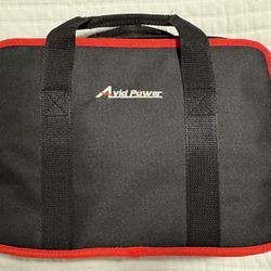 Avid Power car tire inflator with Li-Ion battery and 12v plugin adapter