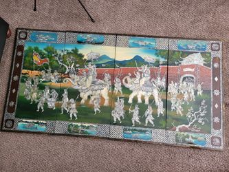 Asian Mother Of Pearl Wall Art