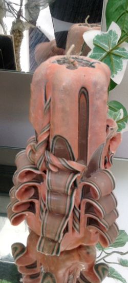 Decorative Ribbons & Bows Candle