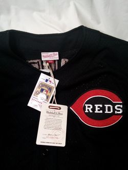 Men's Cincinnati Reds Ken Griffey Jr. Mitchell & Ness Black Cooperstown  Collection Batting Practice Jersey / Size XL for Sale in Cherry Hill, NJ -  OfferUp