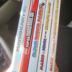Nintendo Wii Mario Games 